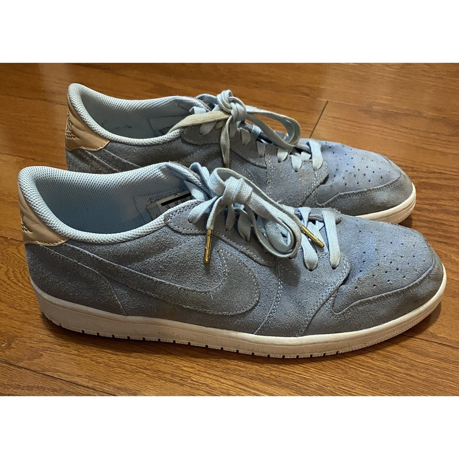 Size 14 - Air Jordan 1 Retro Og Premium Low Ice Blue (Used, No Box)